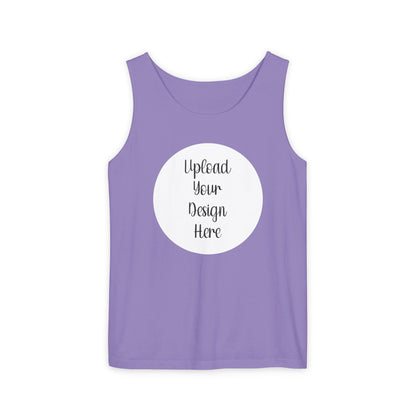 *Custom Tank Top — Comfort Colors Various Colors - Upload Your Design