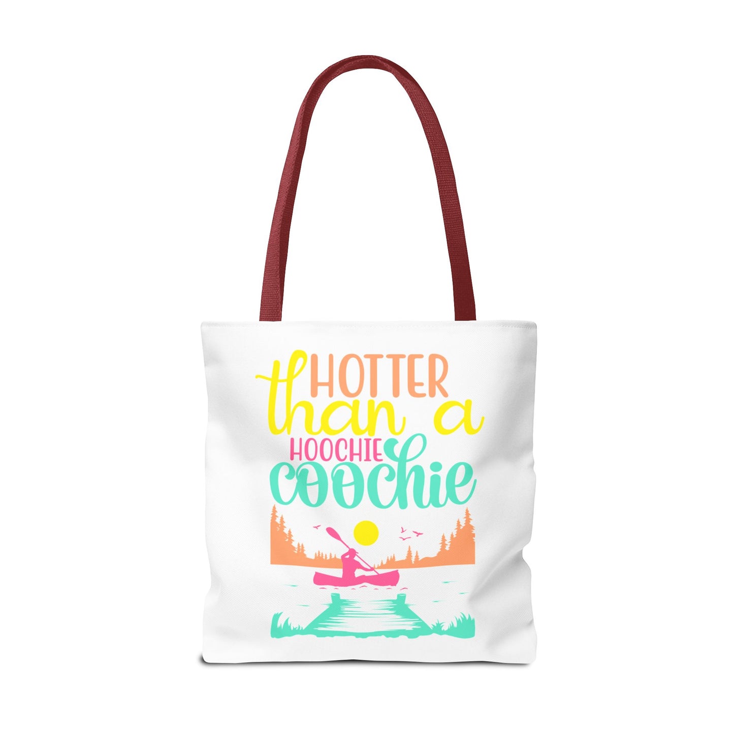 Hotter Than A Hoochie Coochie — Beach-Ready AOP Carryall