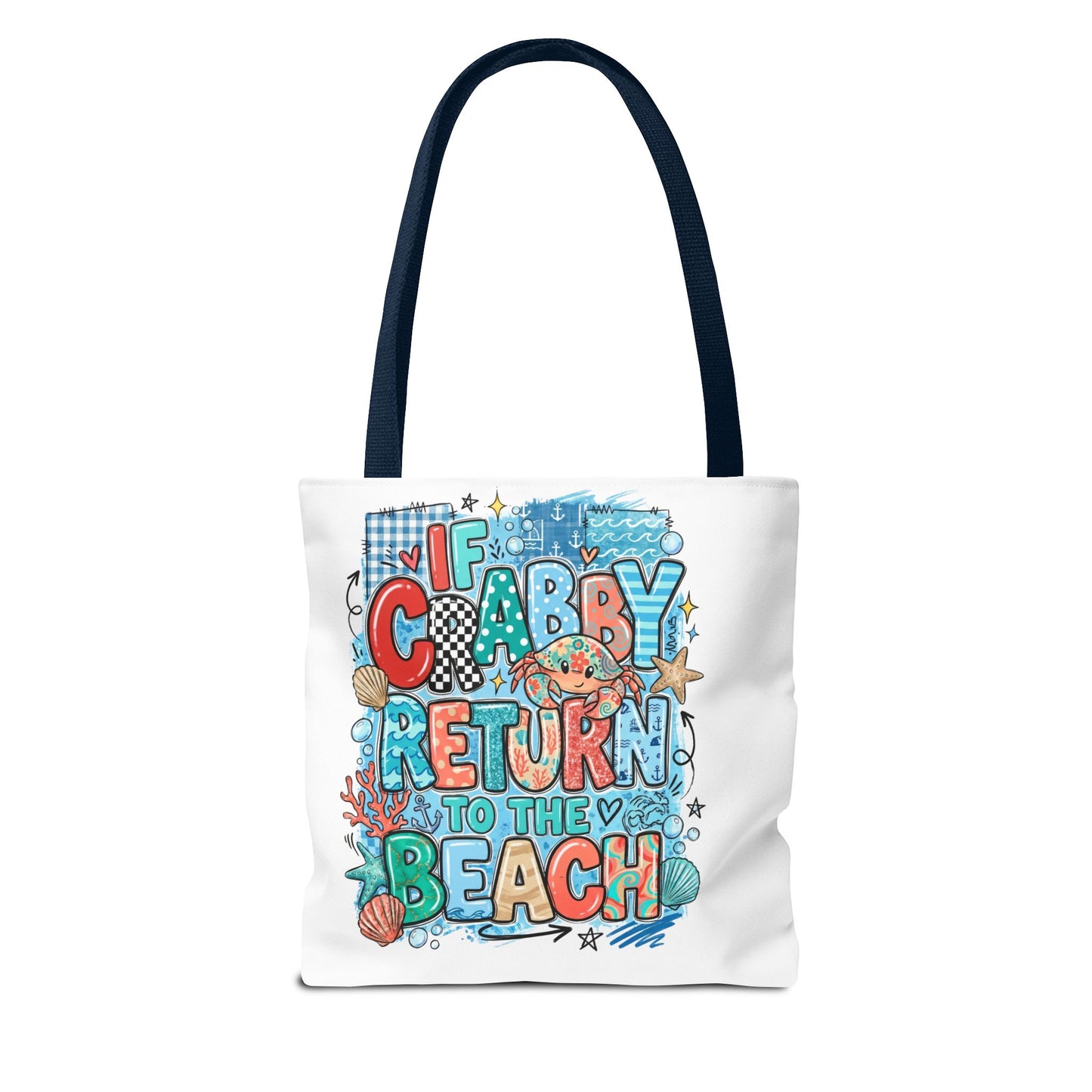 Crabby — Beach-Ready AOP Carryall