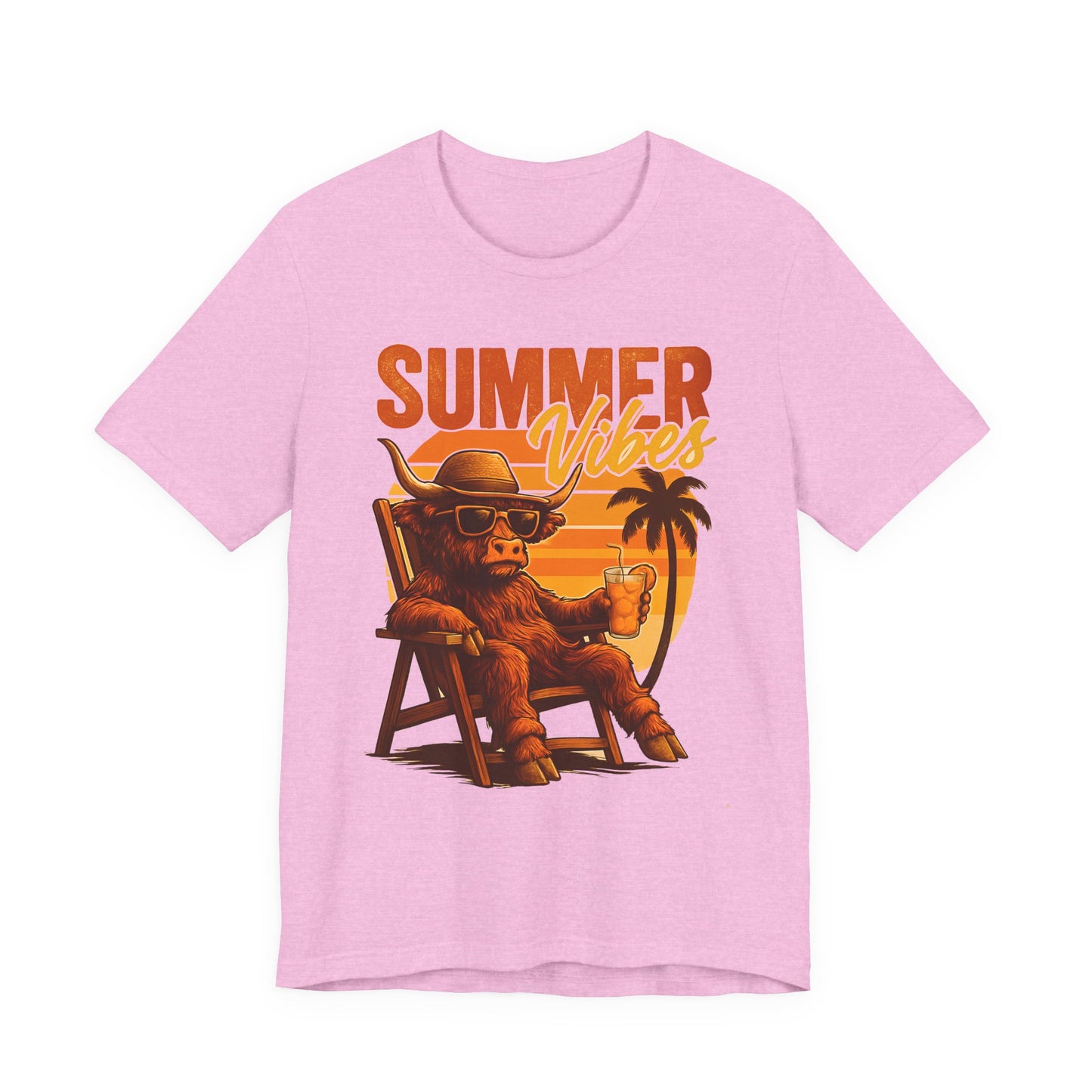 Highland Cow T-Shirt — celebrate summer Graphic Tee