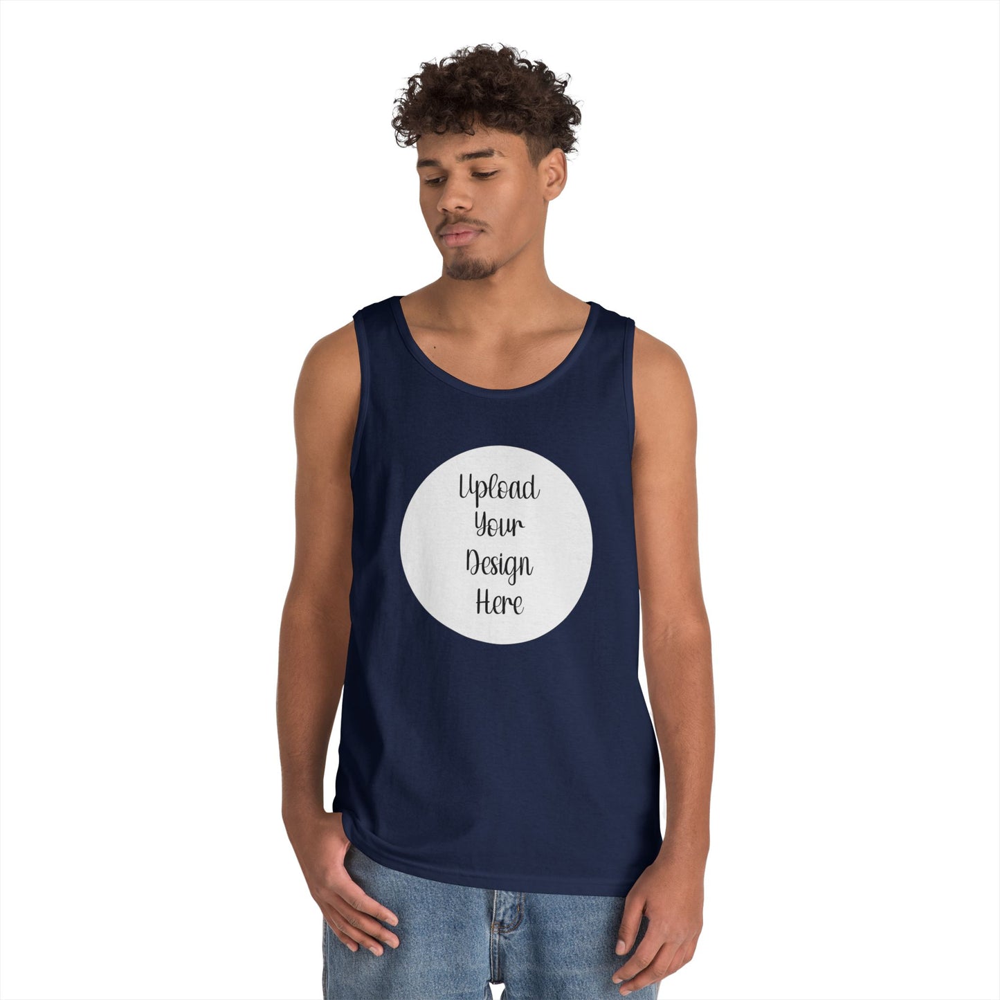 *Custom Tank Top — Gildan Various Colors - Upload Your Design