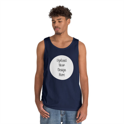 *Custom Tank Top — Gildan Various Colors - Upload Your Design