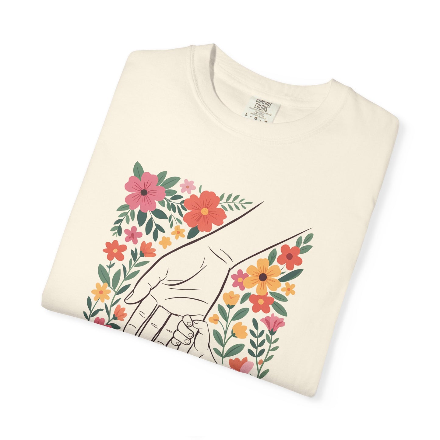 Mama Hand Tee — Bohemian Mom Graphic T-Shirt