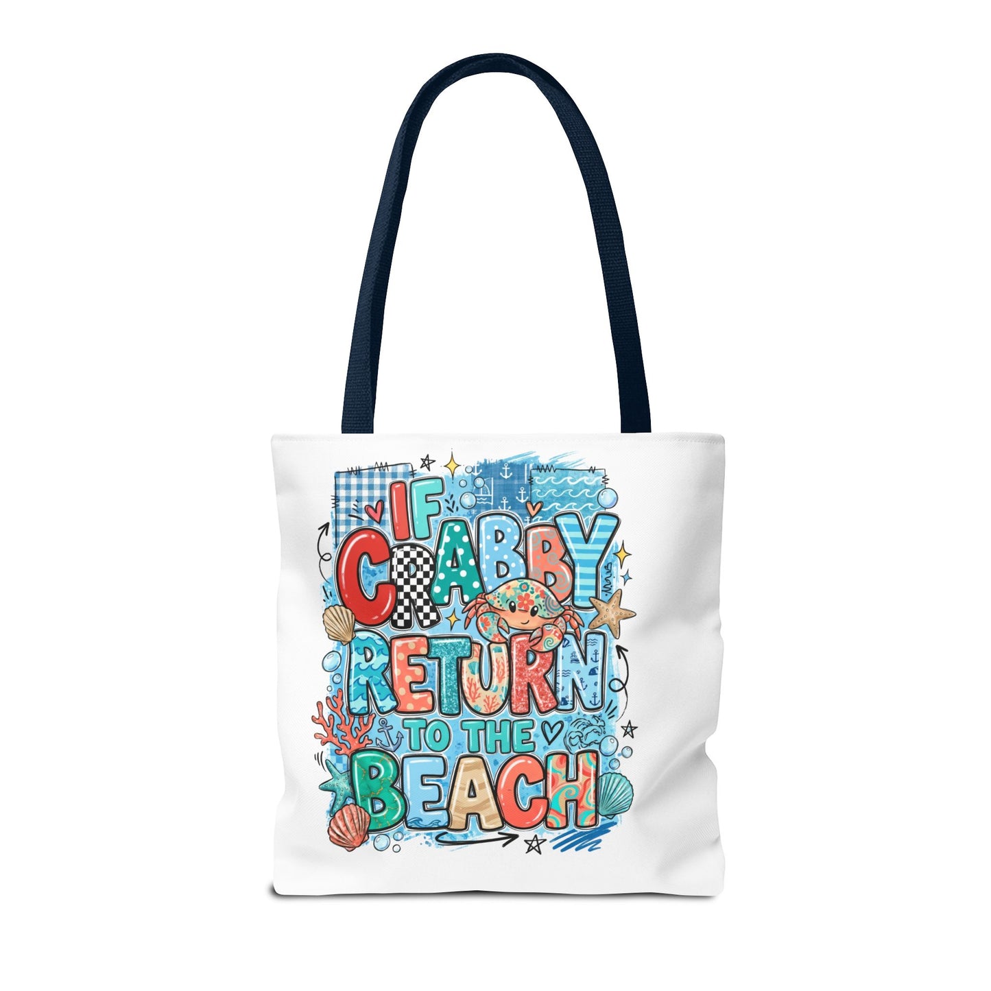 Crabby — Beach-Ready AOP Carryall