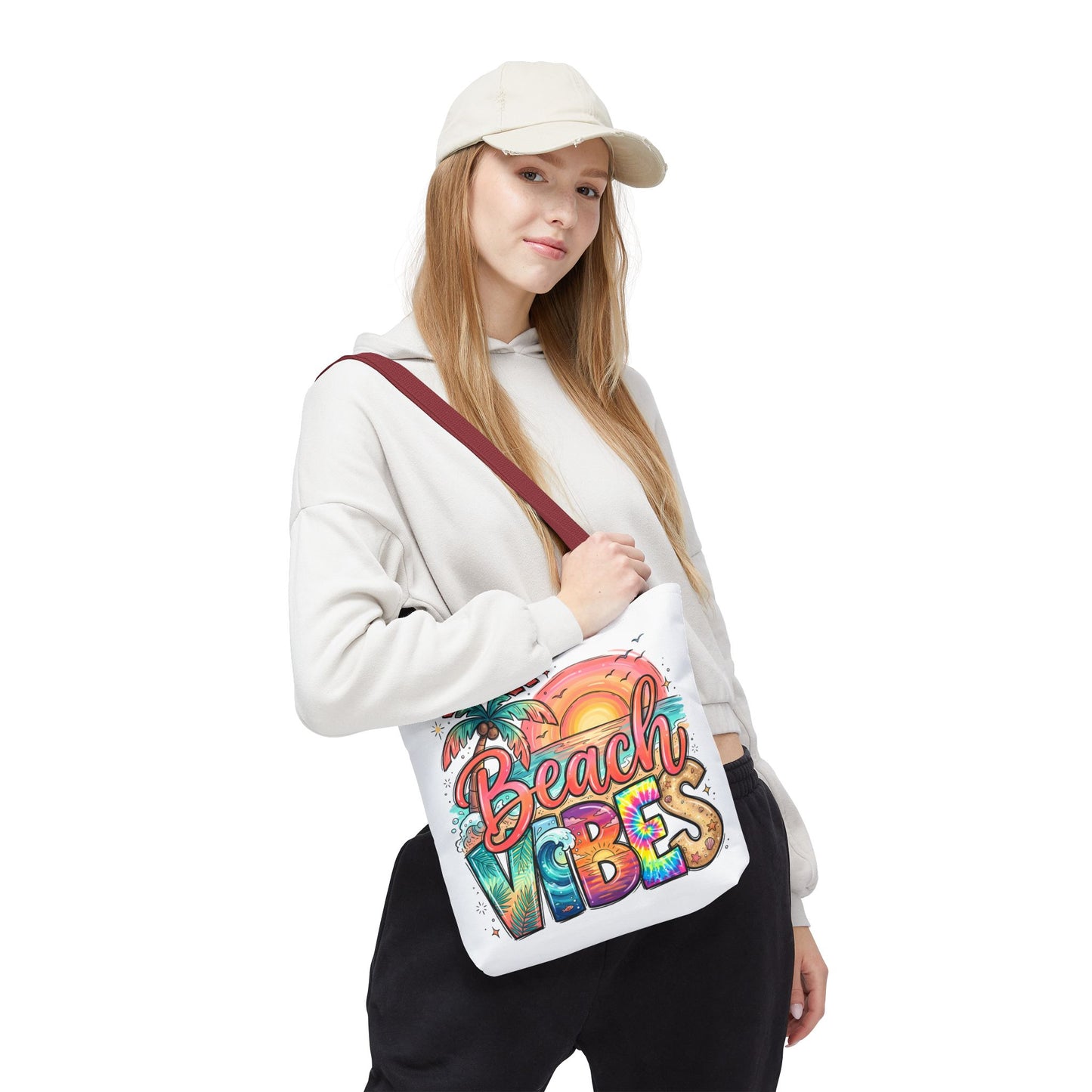 Beach Vibes — Beach-Ready AOP Carryall
