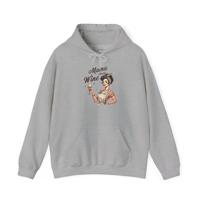 Mama Needs Wine Hoodie — Mom Hoodie