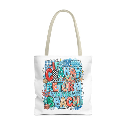 Crabby — Beach-Ready AOP Carryall
