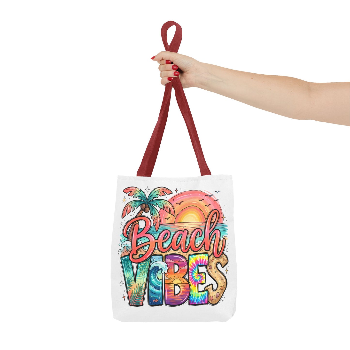 Beach Vibes — Beach-Ready AOP Carryall