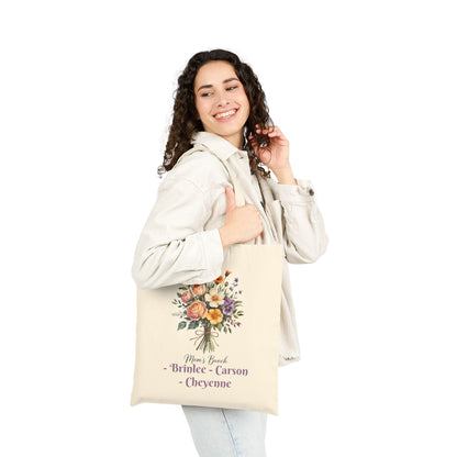 Mom's Bunch Custom Names— Personalized Tote For Mom