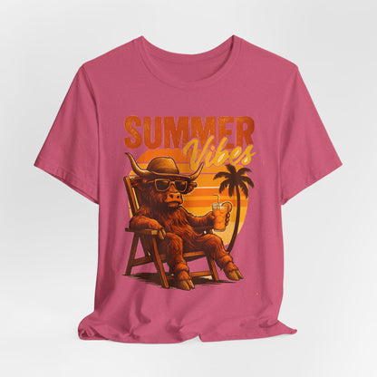 Highland Cow T-Shirt — celebrate summer Graphic Tee
