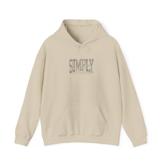 Simply Blessed — Inspirational Faith Graphic Hoodie