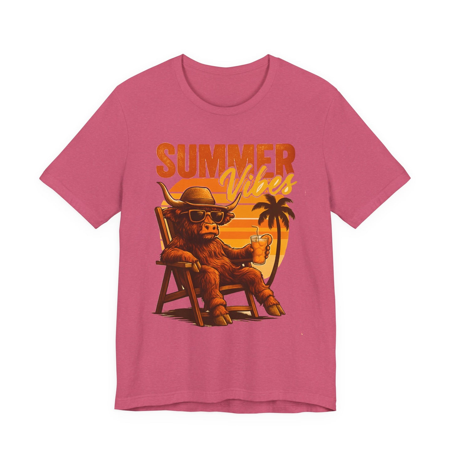 Highland Cow T-Shirt — celebrate summer Graphic Tee