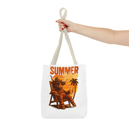 Highland Cow — Beach-Ready AOP Carryall