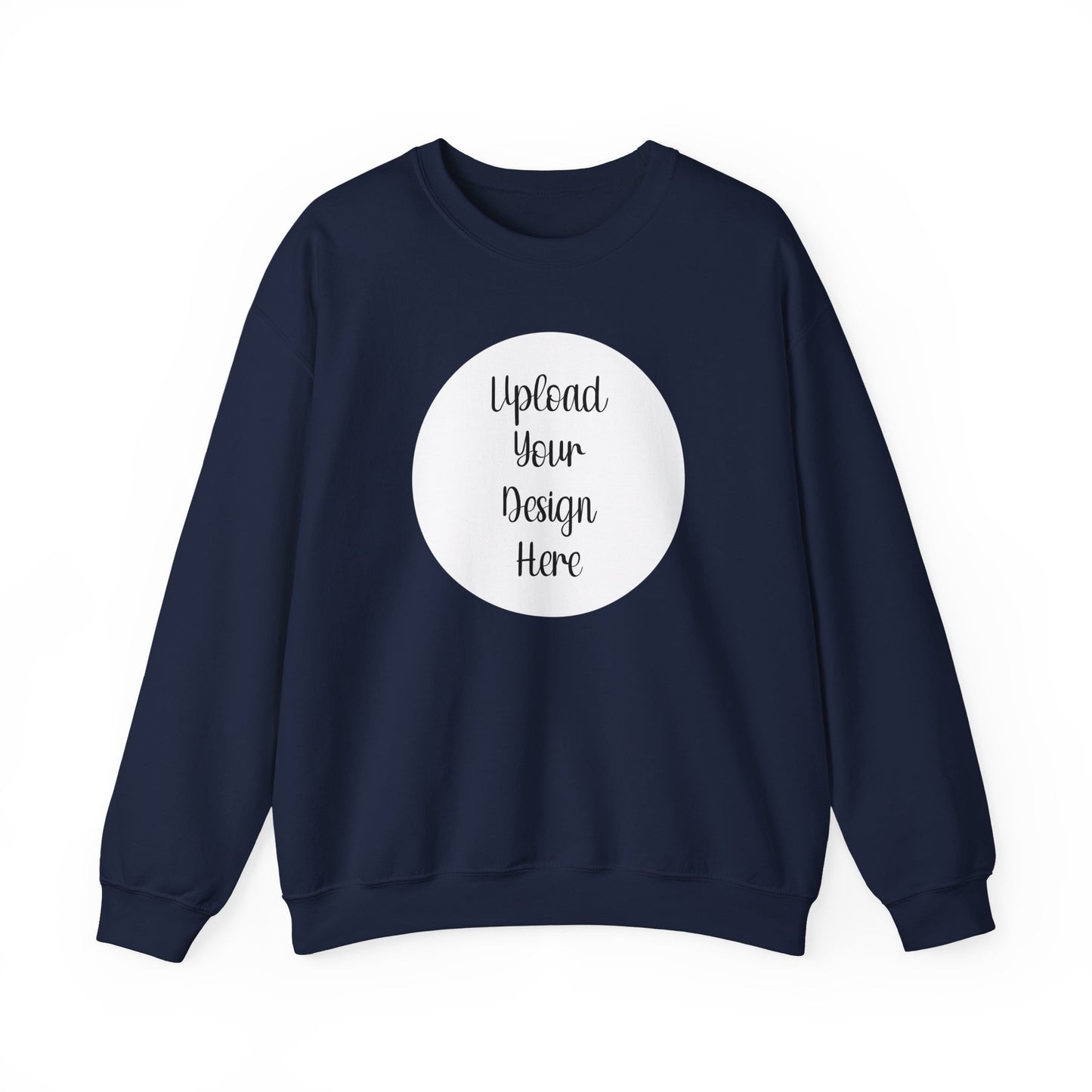 *Custom Crewneck Sweatshirt — Gildan Various Colors - Upload Your Design