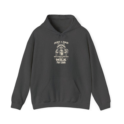 Just a Dad Custom Kid's Names Hoodie - Personalized Gift