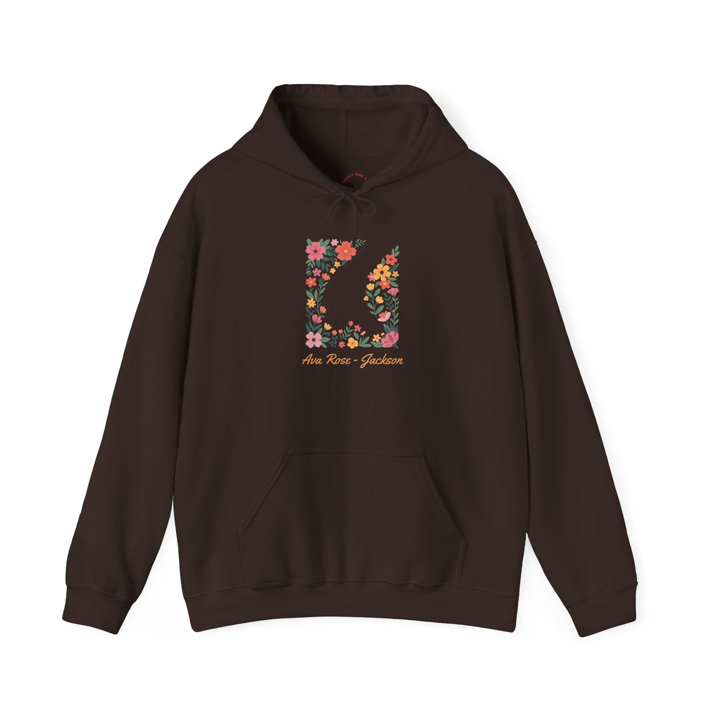 Mama Hand Custom Kids Name Mama Hoodie — Personalized Mom Hoodie