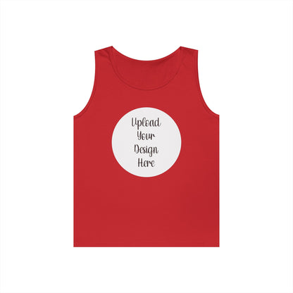 *Custom Tank Top — Gildan Various Colors - Upload Your Design