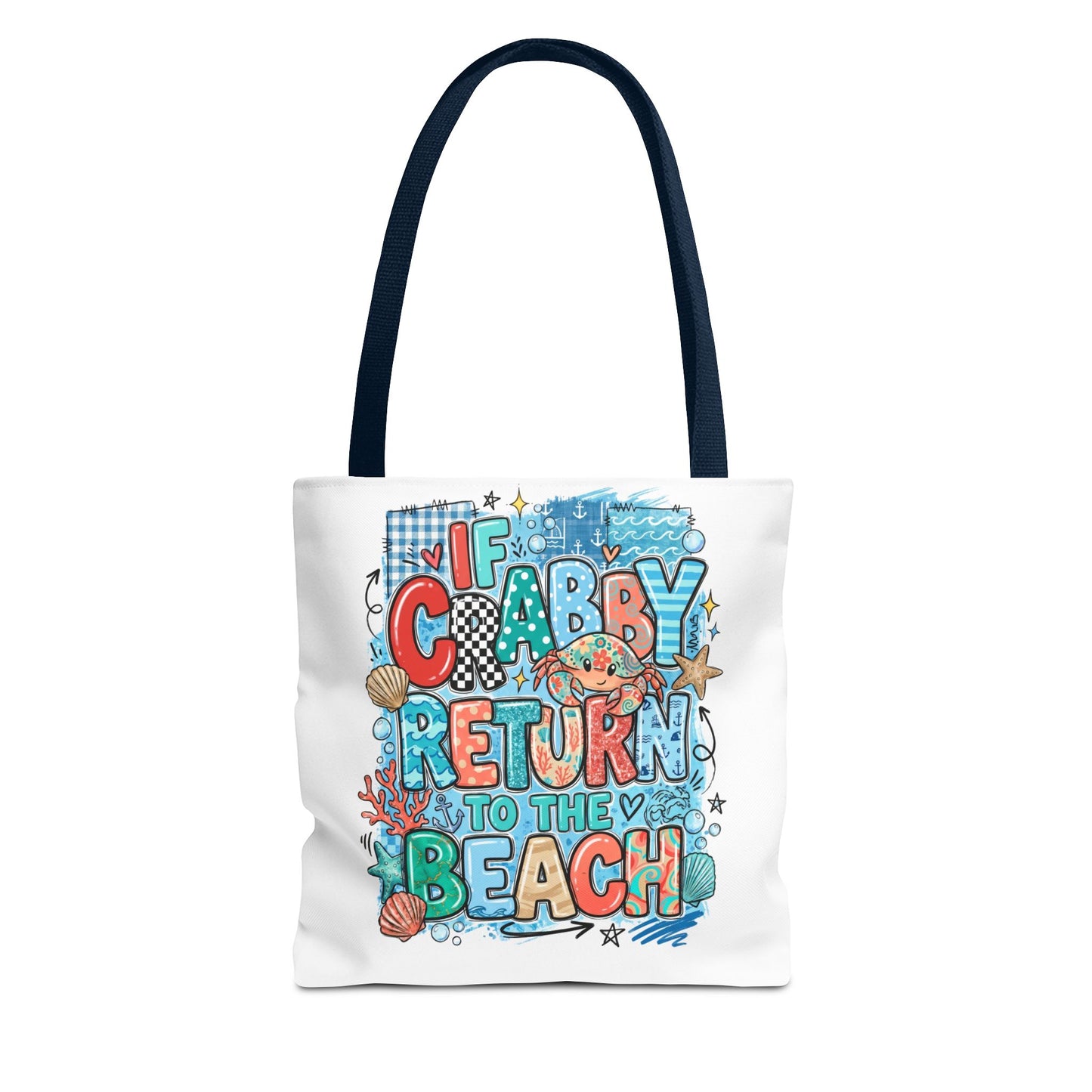 Crabby — Beach-Ready AOP Carryall
