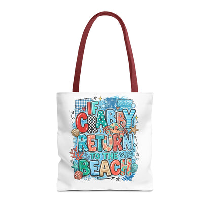 Crabby — Beach-Ready AOP Carryall