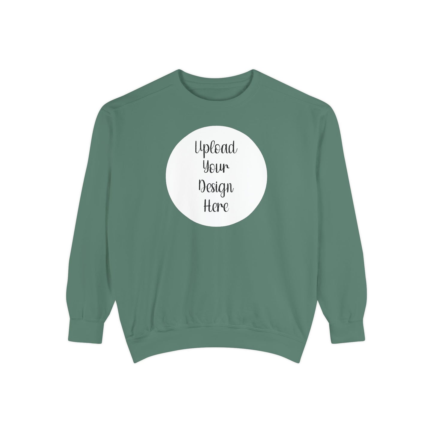 *Custom Crewneck Sweatshirt — Comfort Colors Various Colors - Upload Your Design