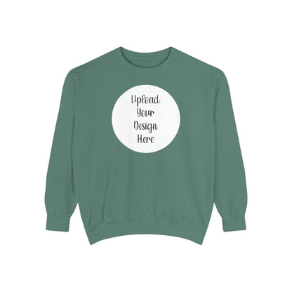 *Custom Crewneck Sweatshirt — Comfort Colors Various Colors - Upload Your Design