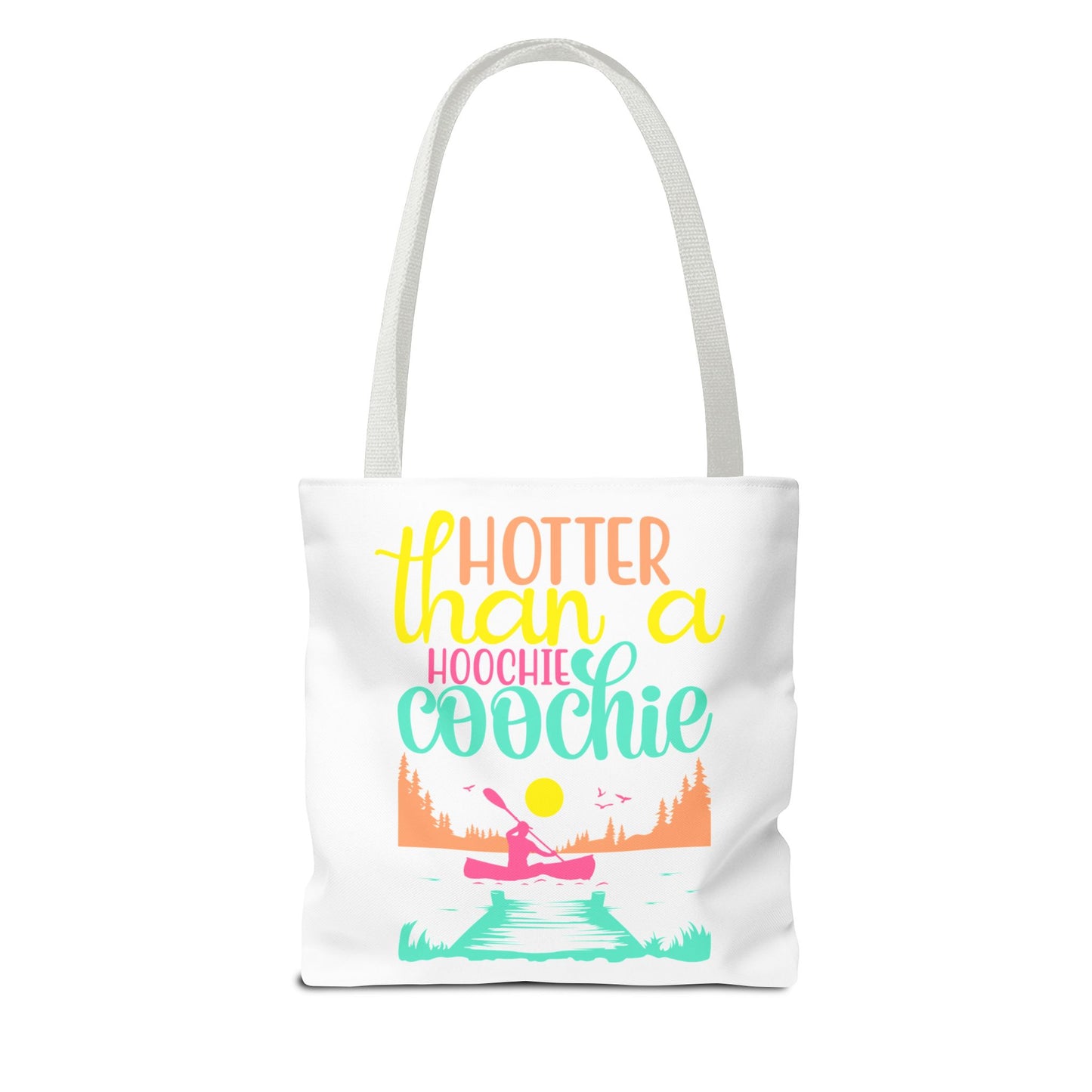 Hotter Than A Hoochie Coochie — Beach-Ready AOP Carryall