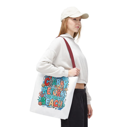 Crabby — Beach-Ready AOP Carryall