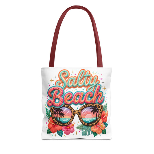 Salty Beach — Beach-Ready AOP Carryall
