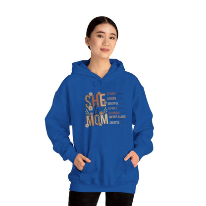 She Is Mom — Graphic Hoodie
