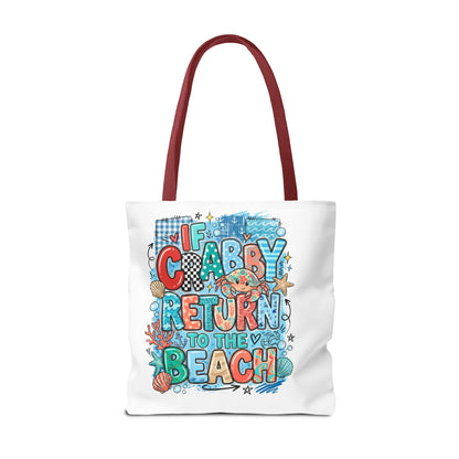 Crabby — Beach-Ready AOP Carryall