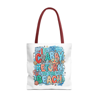 Crabby — Beach-Ready AOP Carryall