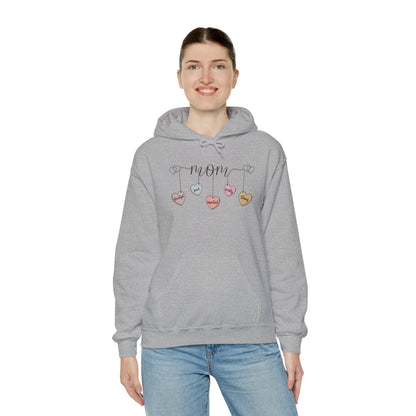 Mom Hearts — Graphic Hoodie