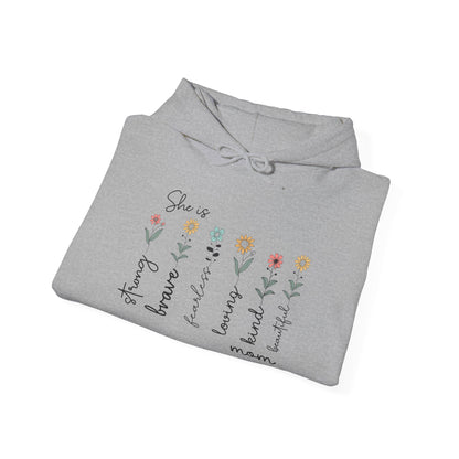 She Is — Graphic Hoodie