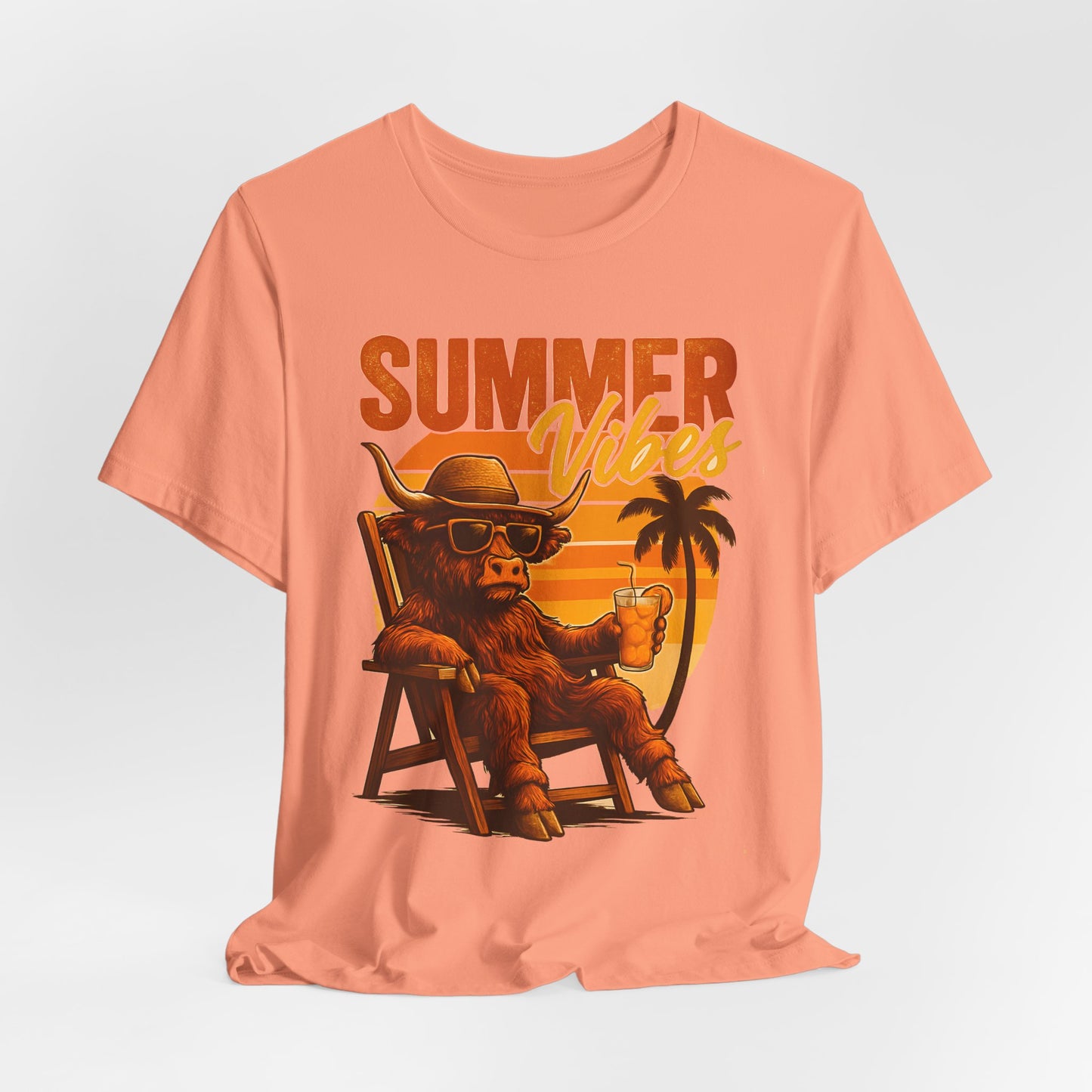 Highland Cow T-Shirt — celebrate summer Graphic Tee