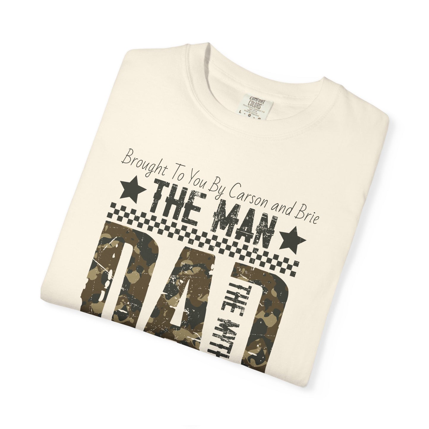 The Man The Myth Custom Kid's Names— Fathers Day Tee