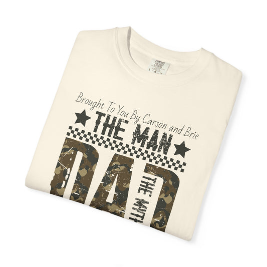 The Man The Myth Custom Kid's Names— Fathers Day Tee