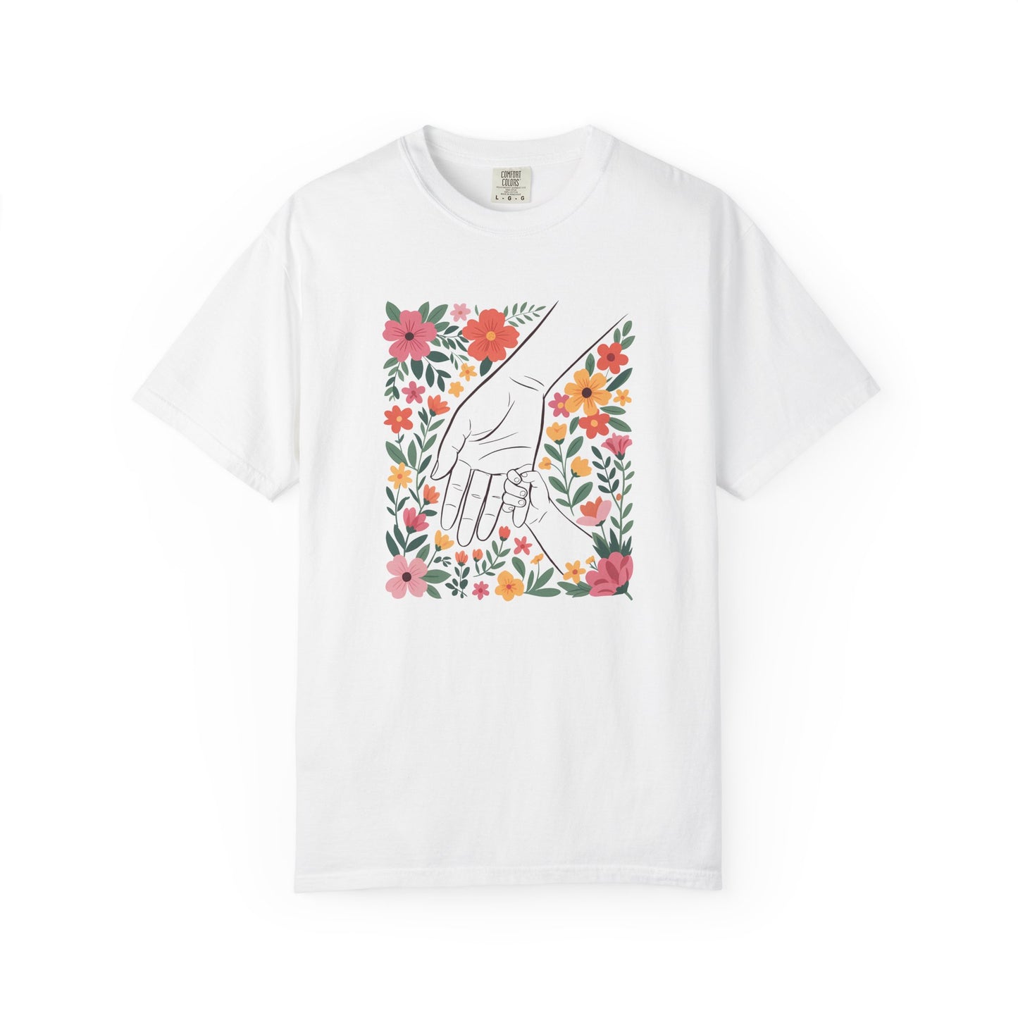 Mama Hand Tee — Bohemian Mom Graphic T-Shirt