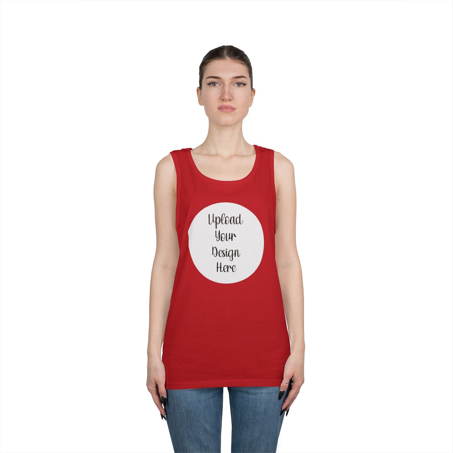*Custom Tank Top — Gildan Various Colors - Upload Your Design