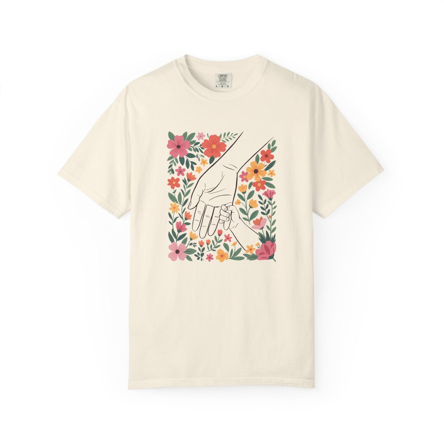 Mama Hand Tee — Bohemian Mom Graphic T-Shirt