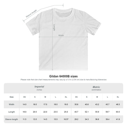 *Custom Kids Tee — Gildan Soft Style Various Colors - Upload Your Design