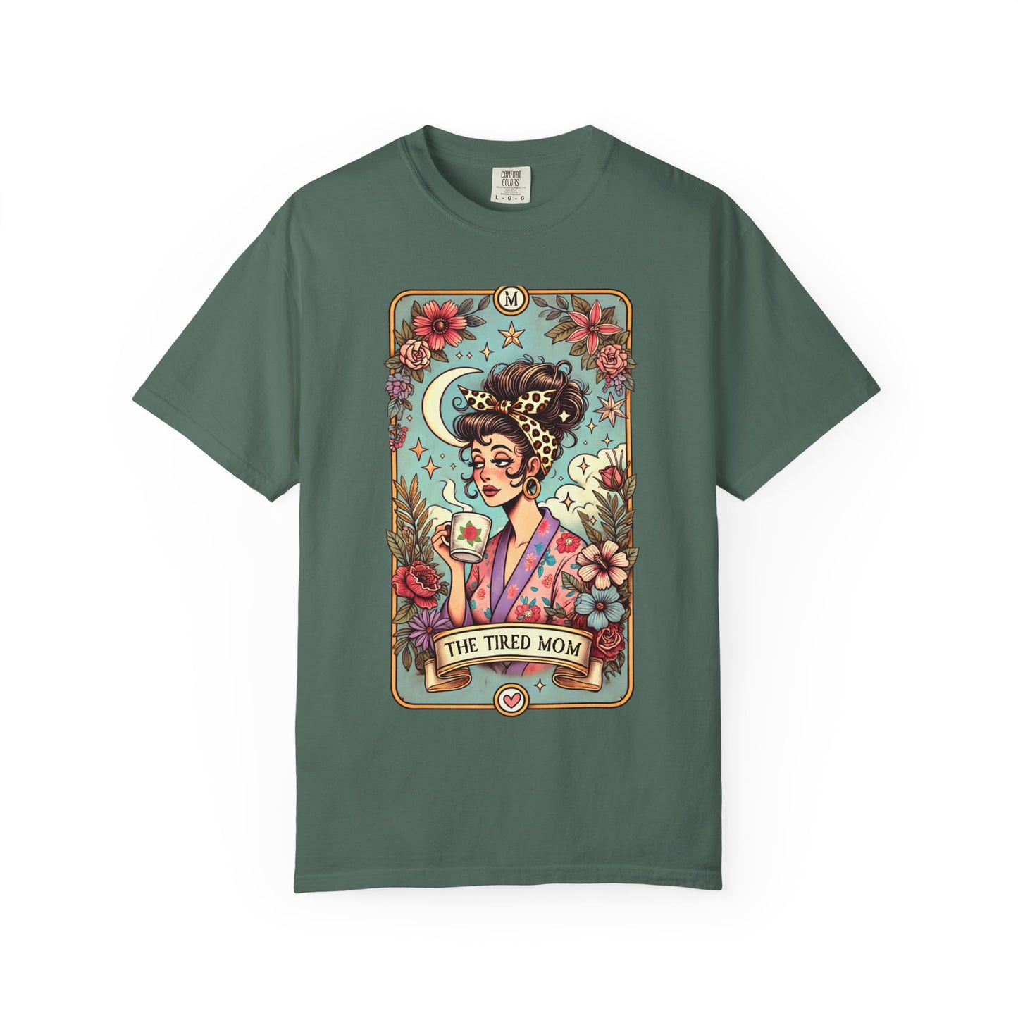 Vintage The Tired Mom T-Shirt —Mom Graphic Tee