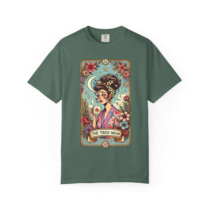 Vintage The Tired Mom T-Shirt —Mom Graphic Tee