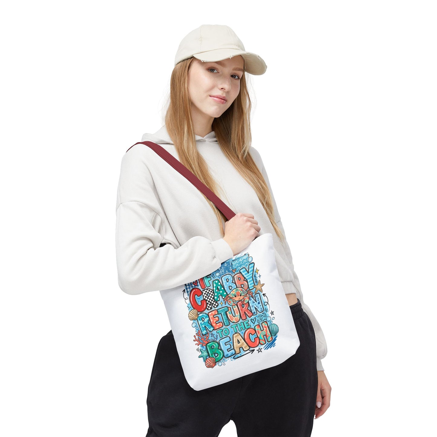 Crabby — Beach-Ready AOP Carryall