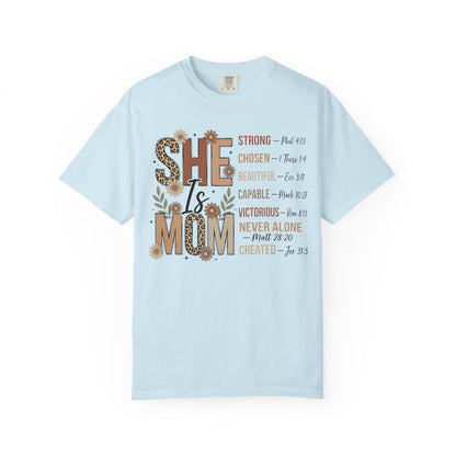 She Is Mom — Mom Graphic T-Shirt