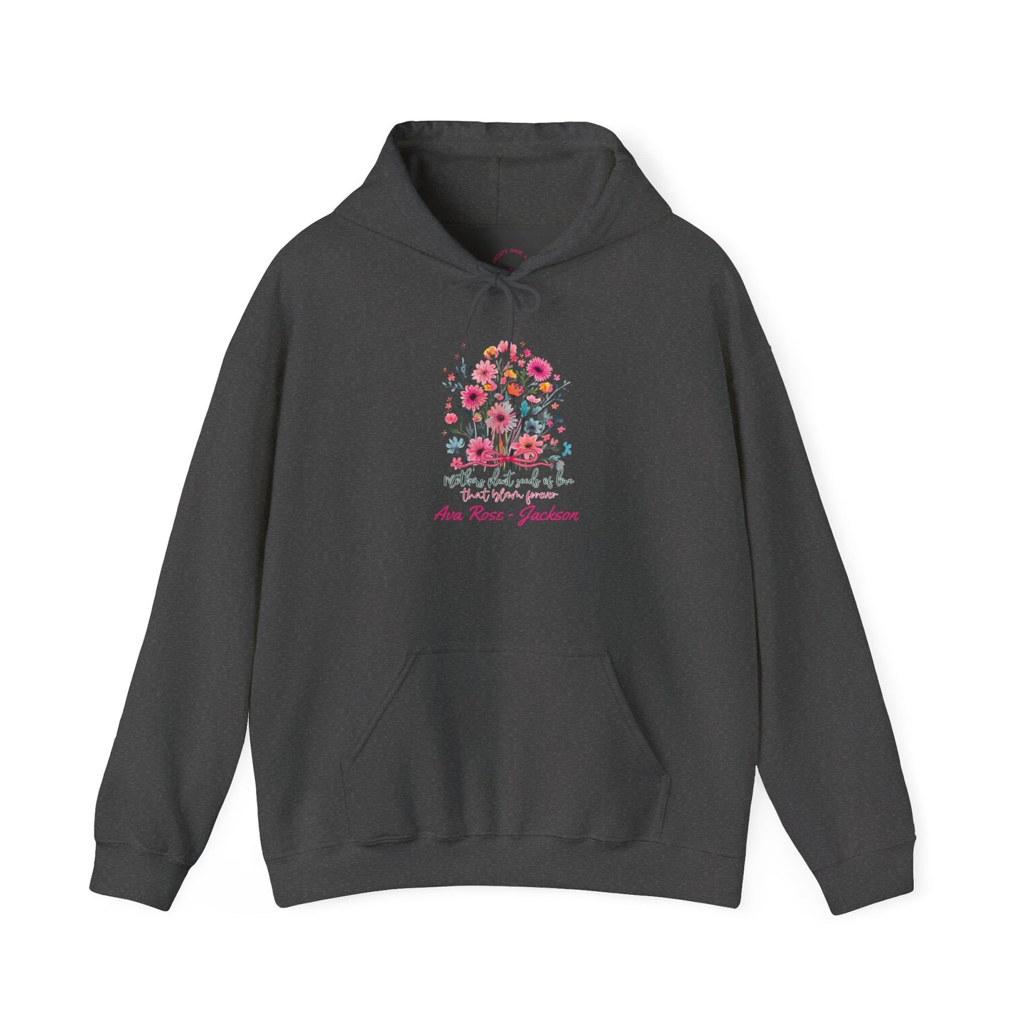 Seeds Of Love Custom Kids Name Mama Hoodie — Personalized Mom Hoodie