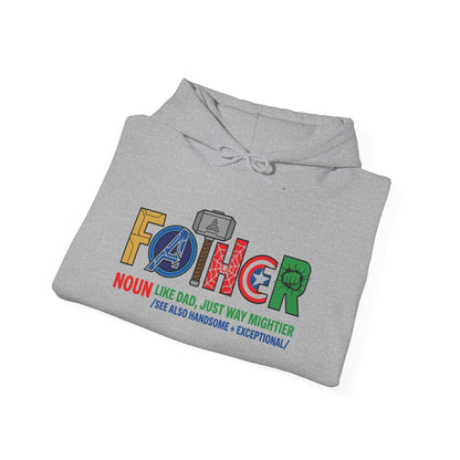 Superhero Father — Graphic Hoodie