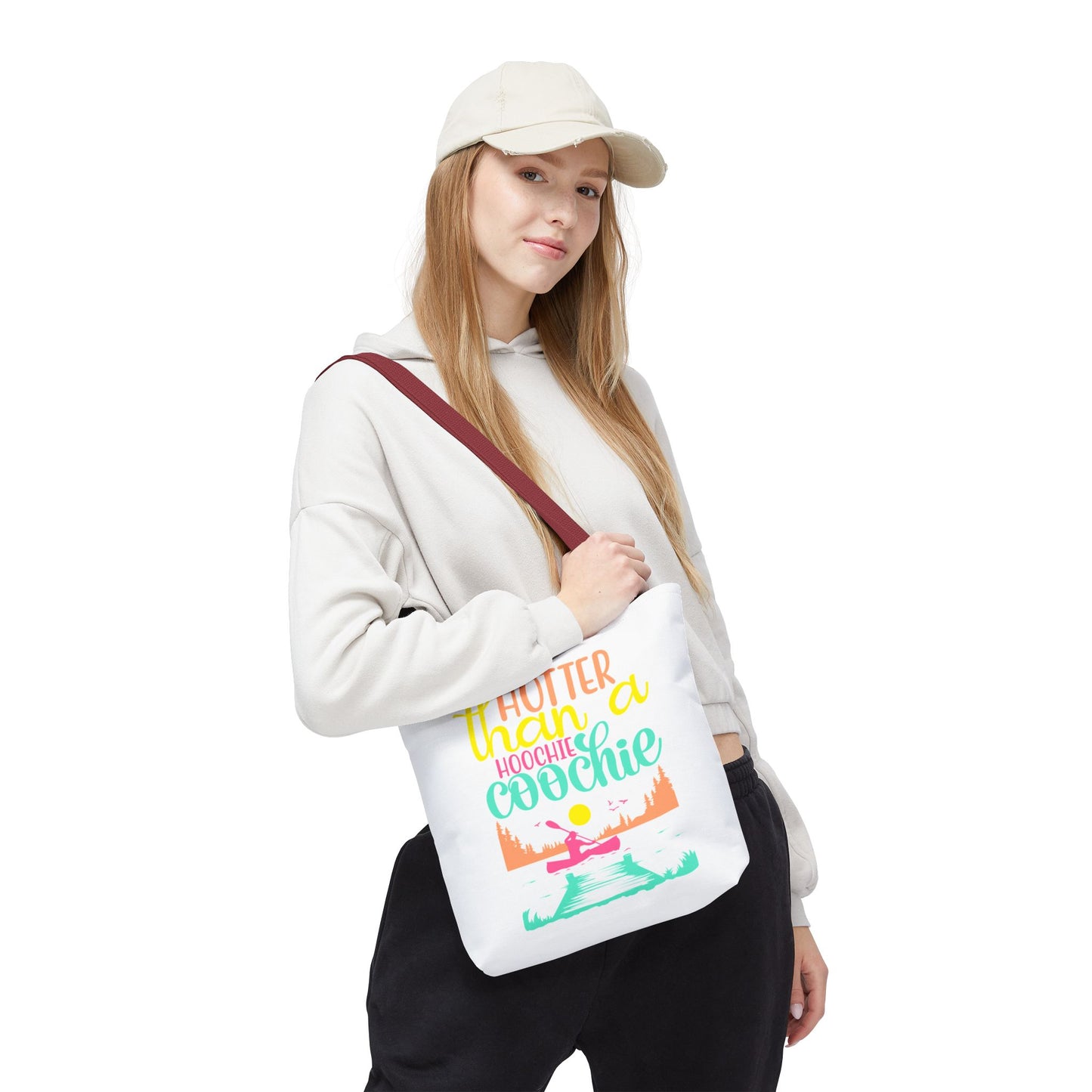 Hotter Than A Hoochie Coochie — Beach-Ready AOP Carryall
