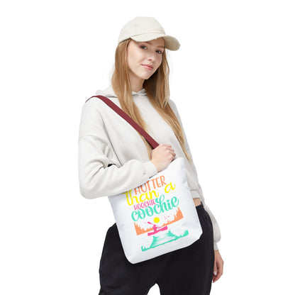 Hotter Than A Hoochie Coochie — Beach-Ready AOP Carryall