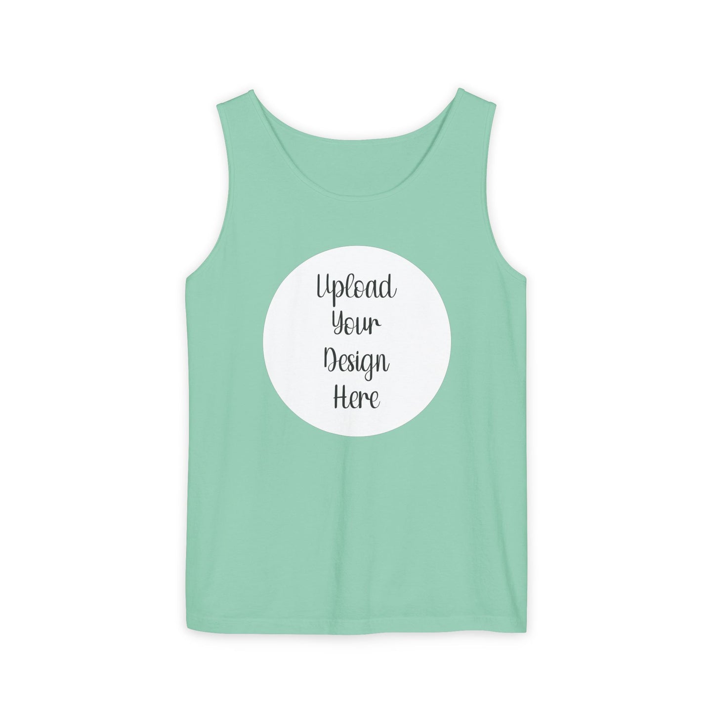 *Custom Tank Top — Comfort Colors Various Colors - Upload Your Design