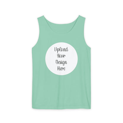 *Custom Tank Top — Comfort Colors Various Colors - Upload Your Design